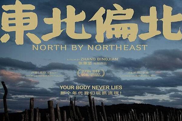 《东北偏北》海报